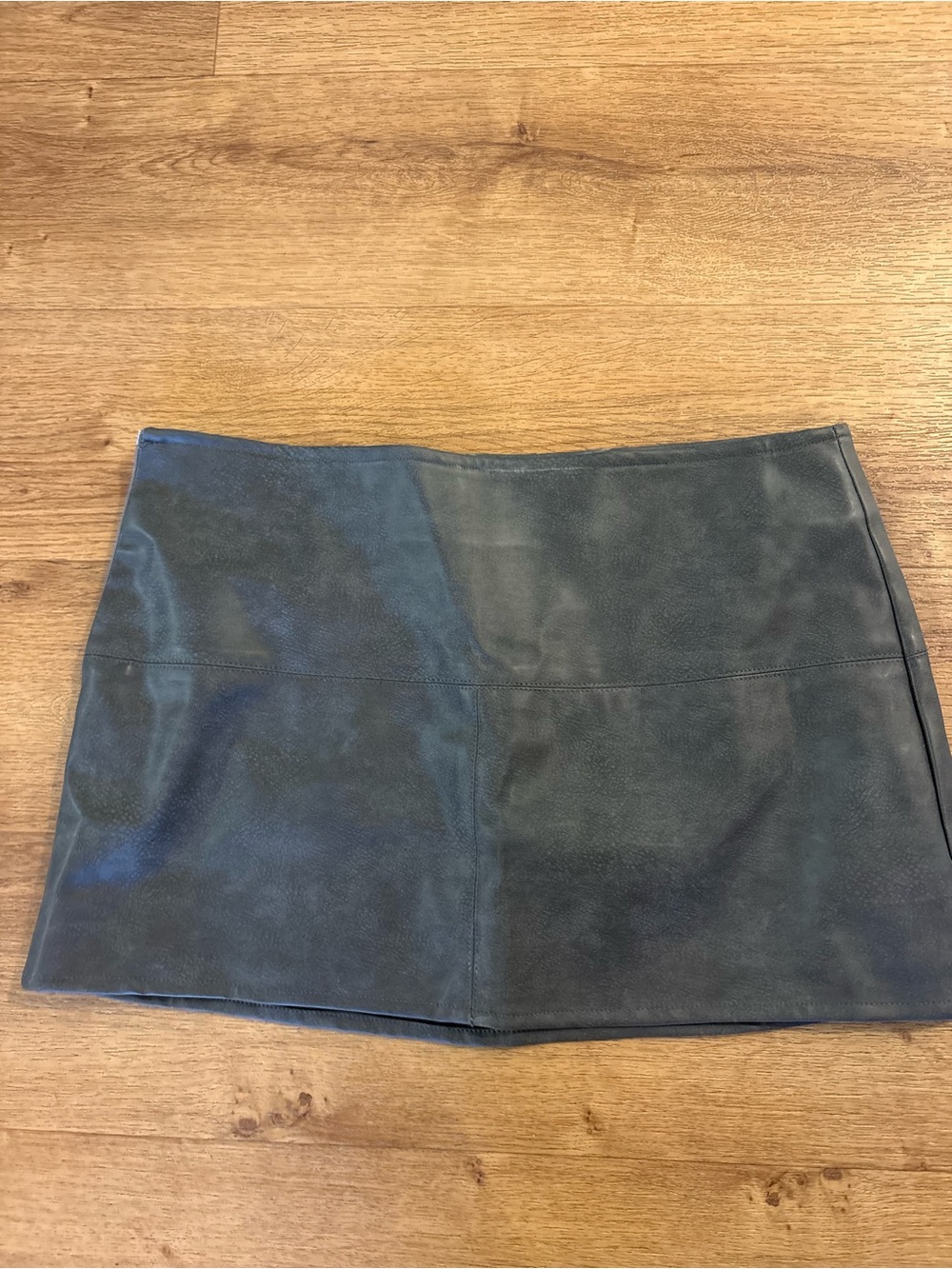 Princess Polly Black Faux Leather Panel Mini Skirt